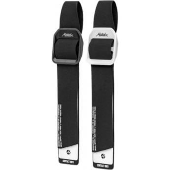 Адресные ремешки MATADOR GEAR TAGS (MATGT1001BK) черно-белые